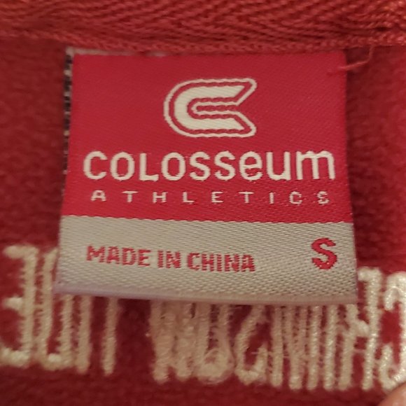 Alabama Crimson Tide Red Zippered Jacket Size Small - Picture 7 of 9